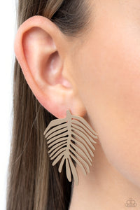 The FROND Row - Gold Earrings