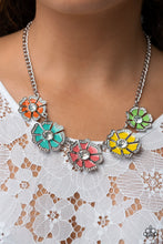Load image into Gallery viewer, Playful Posies - Multicolor Necklace
