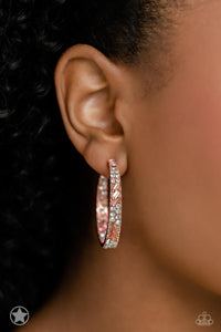Glitzy by Association - Copper Blockbuster Earrings