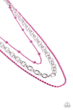 Load image into Gallery viewer, Mardi Gras Mayhem - Pink Necklace
