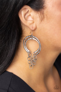 Dont Go CHAINg-ing - Silver Earrings