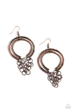 Load image into Gallery viewer, Dont Go CHAINg-ing - Copper Earrings
