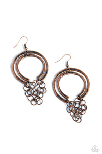 Dont Go CHAINg-ing - Copper Earrings
