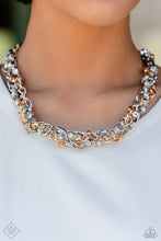 Load image into Gallery viewer, Totally Two-Toned - Multicolor Gold &amp; Silver Necklace
