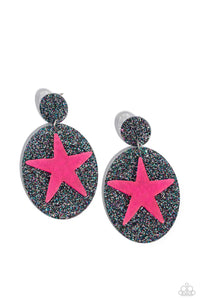 Galaxy Getaway - Pink Earrings