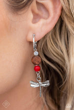 Load image into Gallery viewer, Take BEAD - Red Earrings

