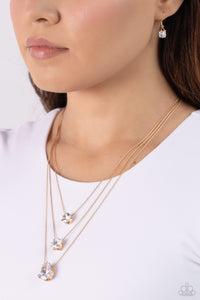 Lustrous Layers - Gold Necklace