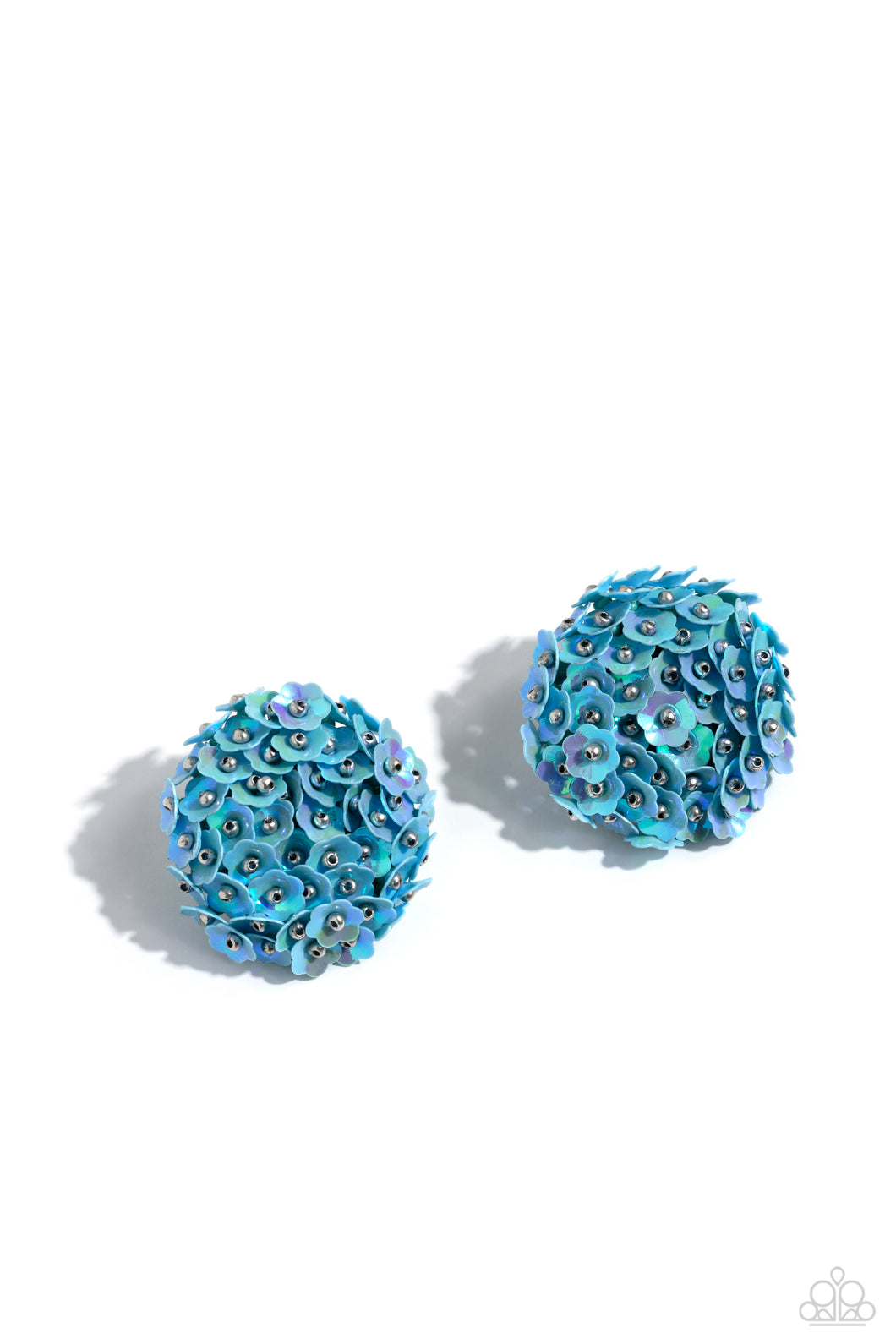 Corsage Character - Blue Stud Earrings