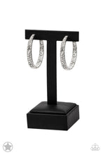 Load image into Gallery viewer, GLITZY By Association - White Blockbuster Earrings

