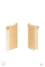 Load image into Gallery viewer, Feuding Fringe - Gold Ear Crawler Earrings
