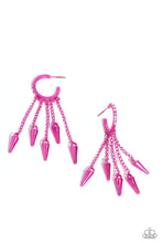 Load image into Gallery viewer, Piquant Punk - Pink Earrings
