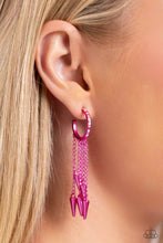 Load image into Gallery viewer, Piquant Punk - Pink Earrings
