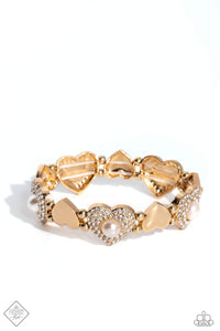 Heartfelt Heirloom - Gold Bracelet