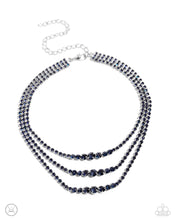 Load image into Gallery viewer, Dynamite Debut - Blue Choker Necklace
