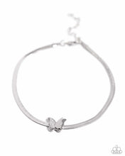 Load image into Gallery viewer, A FLIGHT-ing Chance - Silver Anklet
