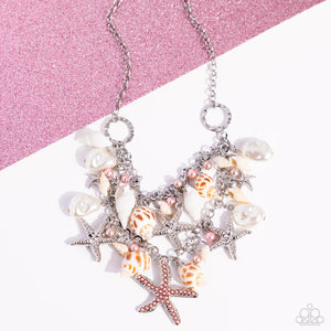 Seashell Shanty - Multicolor Necklace