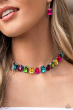 Load image into Gallery viewer, Ecstatic Emeralds - Multicolor Necklace
