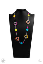 Load image into Gallery viewer, Kaleidoscopically Captivating - Multicolor Blockbuster Necklace

