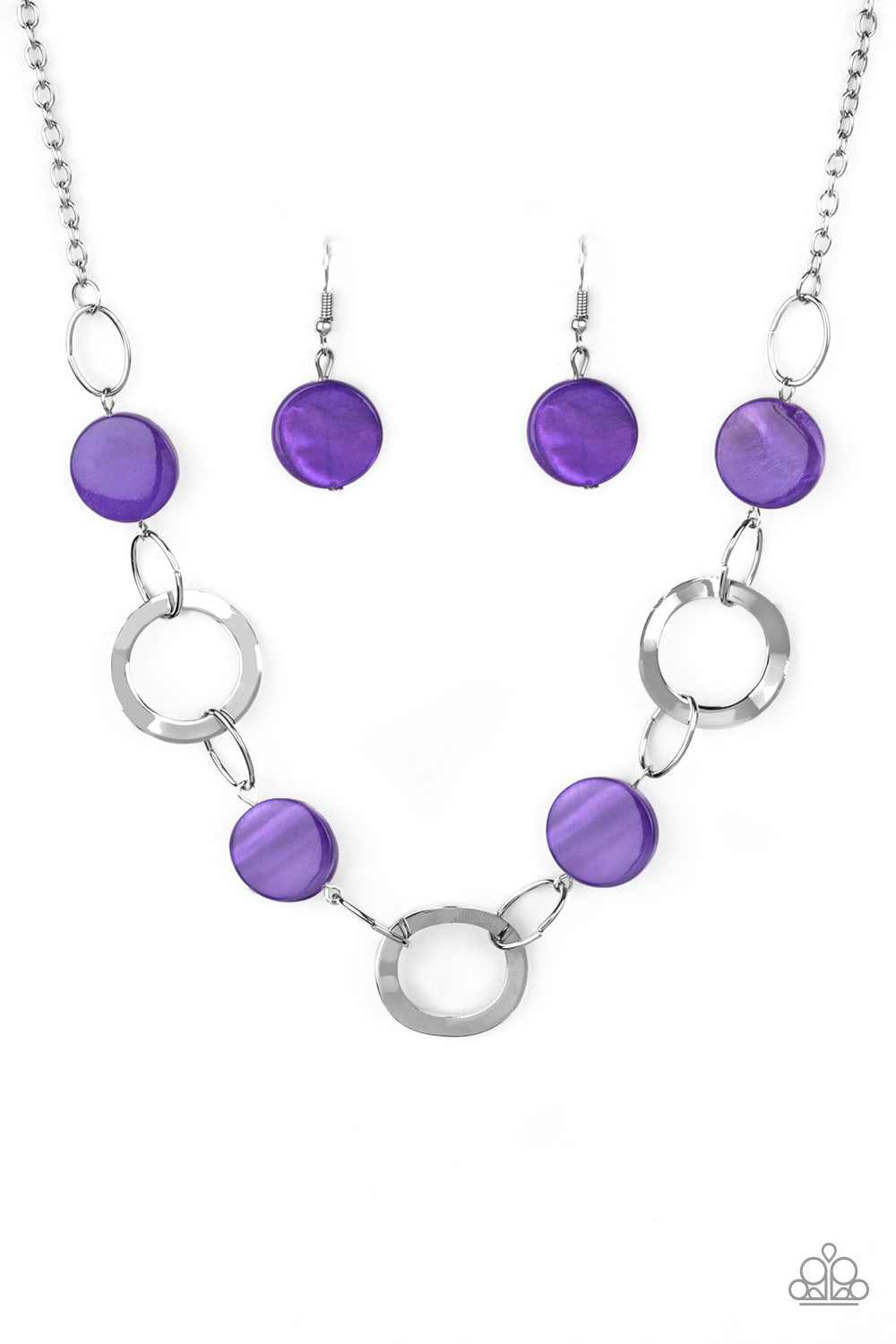 Bermuda Bliss - Purple Necklace