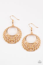 Load image into Gallery viewer, Grapevine Glamorous - Gold Earrings
